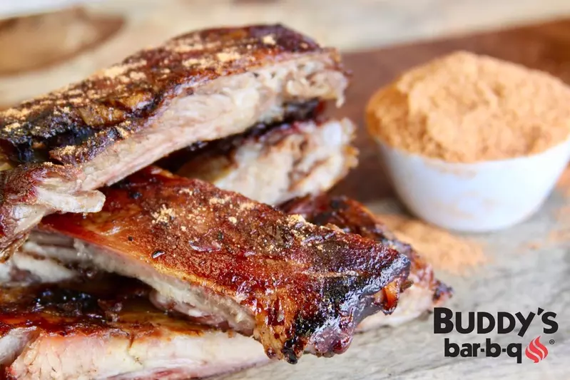 Buddy's bar-b-q ribs